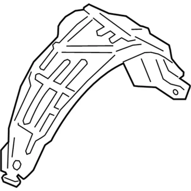 GN1Z54278B50H - : Wheelhouse Liner for Ford: EcoSport Image