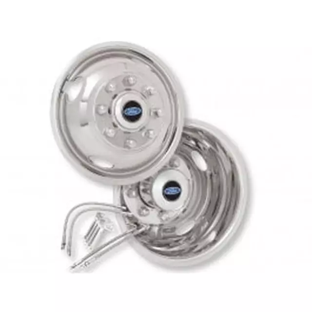 VAC3Z1130A - : Wheel Liners - 17 In 8 Lug Dual On 200MM Bolt W/Air Max Kit for Ford: E-350 Super Duty, E-450 Super Duty, F-250 Super Duty, F-350 Super Duty, F-450 Super Duty, F-550 Super Duty Image