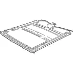 3C3Z26502C22A - Body: Sunroof Frame for Ford: F-250 Super Duty, F-350 Super Duty, F-450 Super Duty, F-550 Super Duty Image