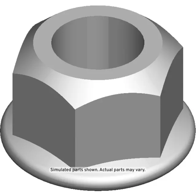 11549005 - Suspension: Lower Control Arm Nut for Chevrolet: Colorado, Corvette, Silverado 2500 HD, Silverado 3500 HD | GMC: Canyon, Sierra 2500 HD, Sierra 3500 HD Image