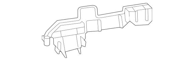 205546390064 - Electrical Equipment and Instruments: Cable Guide for Mercedes-Benz: AMG GT 43, AMG GT 53, AMG GT 63, AMG GT 63 S, AMG GT 63 S E Performance, C350e, C400, C43 AMG, C450 AMG, CLS450, CLS53 AMG, E300, E350, E400, E43 AMG, E450, E53 AMG, E63 AMG S, GLC300, GLC43 AMG, GLC63 AMG, GLC63 AMG S Image image