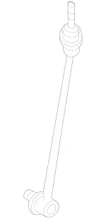 221-320-02-89 - Torsion Bar Linkage 1954-2013 Mercedes-Benz