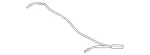 205880550964 - Attachment Parts: Hood Cable for Mercedes-Benz Image