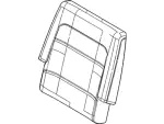 8A8Z7466600HB - Body: Seat Back Cover for FORD Image