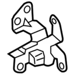 CN1Z7426810B - : Lower Hinge for Ford: EcoSport Image