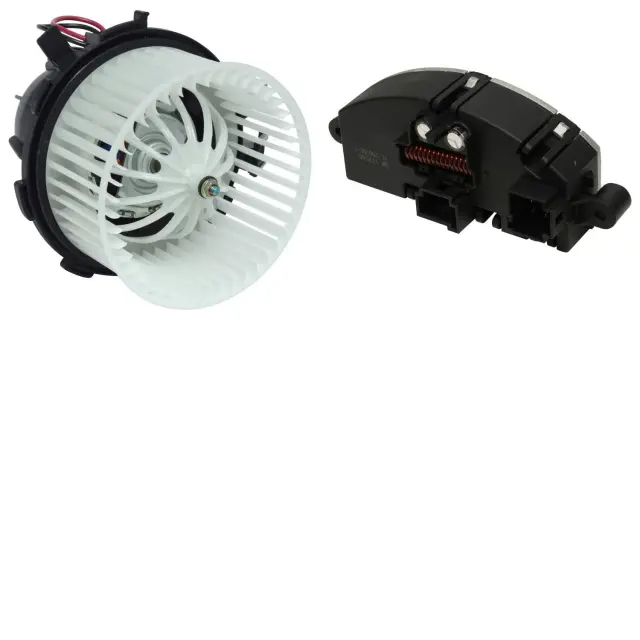 BK1657 - Air Conditioning &amp; Heat: HVAC Blower Motor Kit -- Blower Motor W/ Wheel Kit for UAC Image