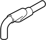 217414GN0A - Cooling System: Reservoir Hose for INFINITI: Q50 Image