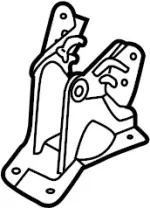 886062J010 - Body: Center Bracket for INFINITI: G20 Image image