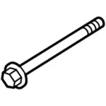 W709492S442 - Cooling System: Thermostat Housing Mount Bolt for FORD Image