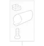 2044905427 - : Exhaust Tailpipe for Mercedes-Benz: C250, E250 Image