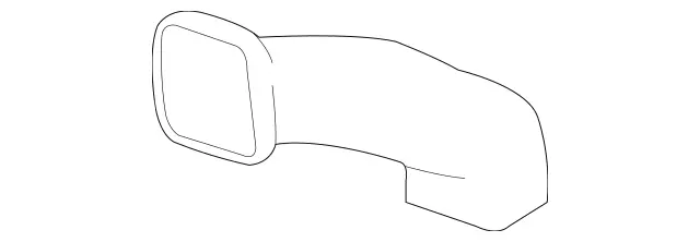 2518310945 - Body: Lower Duct for Mercedes-Benz Image
