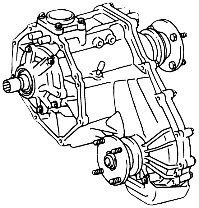 3611035310 - Transfer Case: Transfer Case for Toyota Image