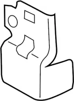 985Q25TA0A - Electrical: Ft Impact Sensor Bracket for Infiniti Image