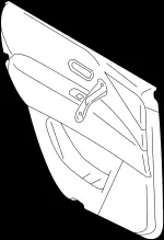 H29001A65E - : Door Trim Panel for INFINITI: QX80 Image