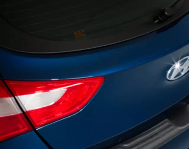 A5027ADU01 - : Rear Bumper Protector - Black for Hyundai Image