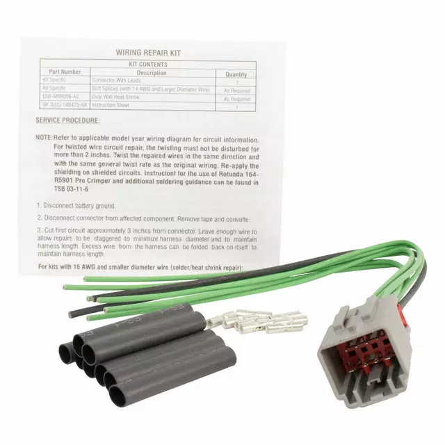 FU2Z14S411AKA - : Wire Assembly for Ford Image
