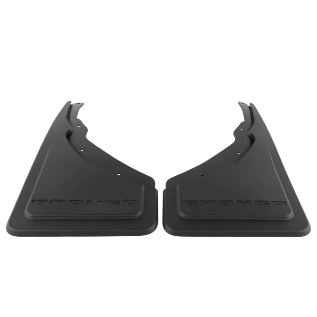 2021-2024 Ford Bronco Sport Rear Mud Flap Splash Guards Set Of 2 Molded Black - Ford (M1PZ16A550BA)