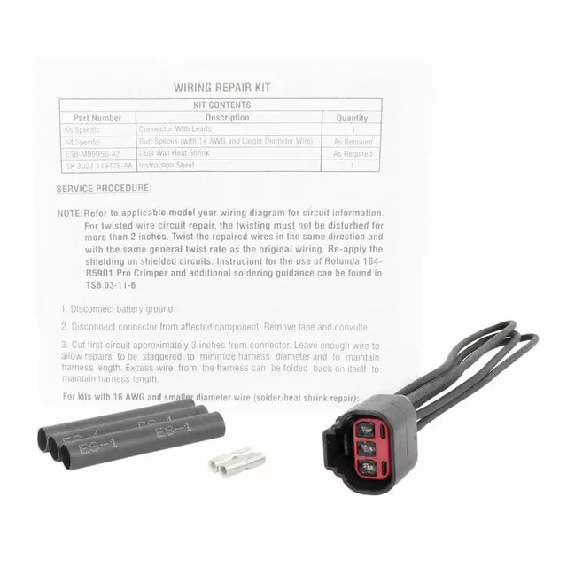 Wire Assembly - Ford (8U2Z-14S411-ZB)