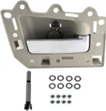 82165 - : Interior Door Handle Chrome Lever, Beige Housing for Dorman Image