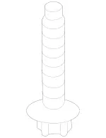 49903512 - : Trans Pan Bolt for Mercedes-Benz: Sprinter 1500, Sprinter 2500, Sprinter 3500, Sprinter 3500XD, Sprinter 4500 Image