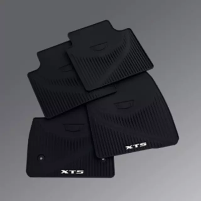 85131486 - : First And Second-Row Premium All-Weather Floor for Cadillac: XT5 | Chevrolet: Colorado Image