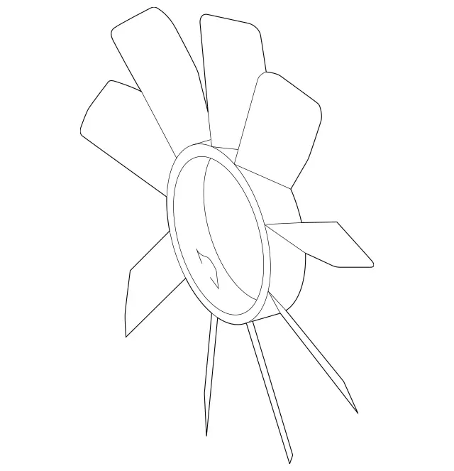 113200012364 - : Fan for Mercedes-Benz: CLK430 Image