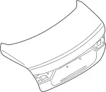 H430M6HHMA - Body: Trunk Lid for Infiniti Image