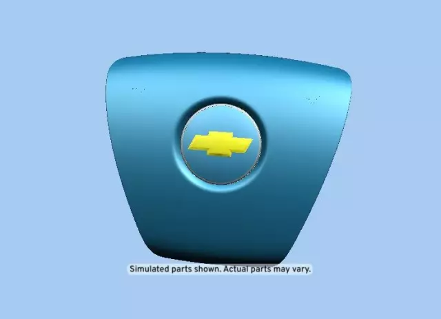 25847287 - : Ebony Steering Wheel Airbag for Chevrolet: Silverado 2500 HD, Silverado 3500 HD Image