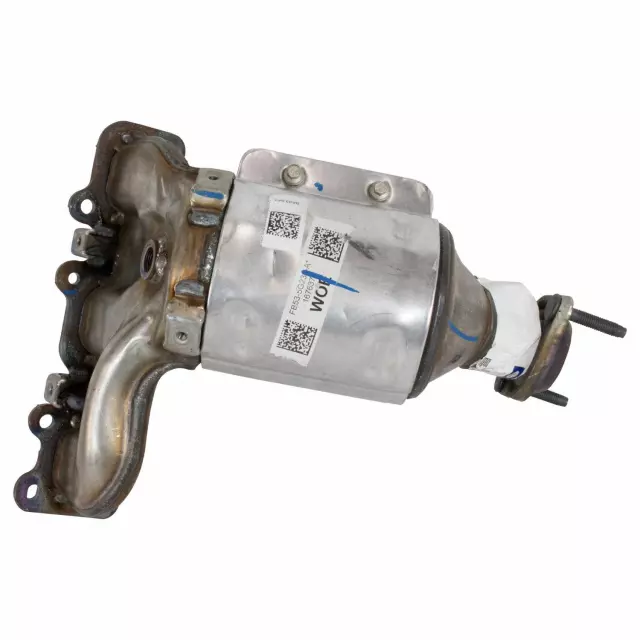 FB5Z5G232B - : Catalytic Converter With Integrated Exhaust Manifold for Ford: Explorer, Flex, Police Interceptor Sedan, Police Interceptor Utility, Taurus | Lincoln: MKS, MKT Image