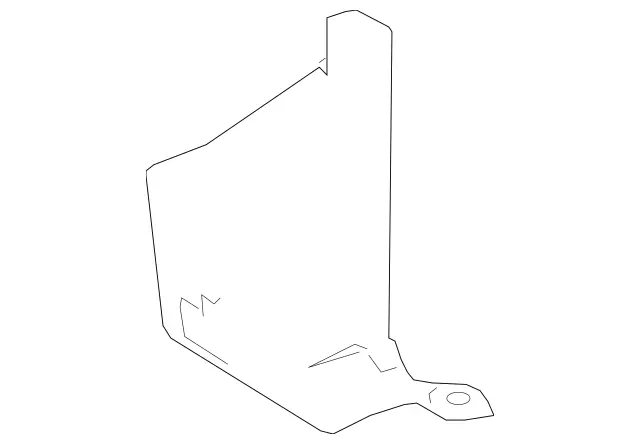 16469087257E94 - Body: Cowl Trim for Mercedes-Benz Image