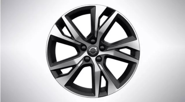 31471482 - : 2019-2021 Volvo 18-Inch 5-Double Spoke Matte Black Diamond Cut for Volvo: S60, V60, V60 Cross Country Image