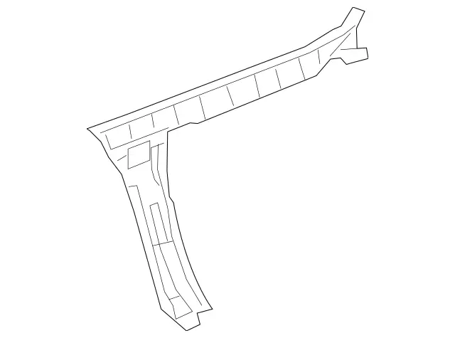 2138850463 - Detachable Parts: Bumper Lateral Support for Mercedes-Benz: E53 AMG, E63 AMG S Image image