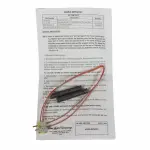 WPT1223 - Electrical, Lighting and Body: Air Bag Connector for Ford: Edge, Expedition, Explorer, F-150, F-250 Super Duty, F-350 Super Duty, F-450 Super Duty, F-550 Super Duty, F-600 Super Duty, Fiesta, Flex, Fusion, Mustang, Police Interceptor Sedan, Police Interceptor Utility, Special Service Police Sedan, Taurus, Transit Connect | Lincoln: Continental, MKC, MKS, MKT, MKX, MKZ, Nautilus, Navigator Image