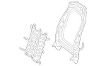 9108104 - : Backrest Frame for Mercedes-Benz Image