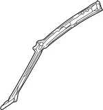 762302Y035 - Body: Inner Pillar for Infiniti Image