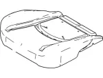 9E6Z78632A23A - Body: Seat Cushion Pad for Mercury: Mariner Image