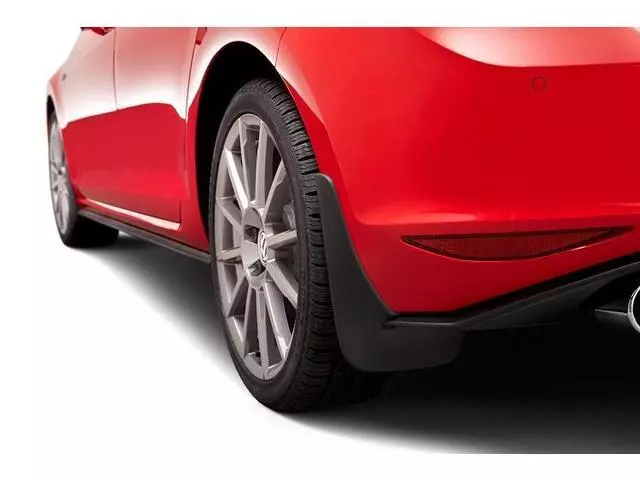 Splash Guards - Black - Rear - Volkswagen (5GV-075-105)