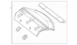11769069009F52 - Body: Pkg Tray Trim for Mercedes-Benz Image