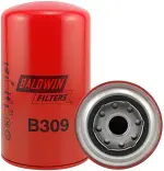 B309 - : High Perform. Glass F-FLube Spin-on for Baldwin Image