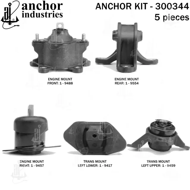 300344 - Engines &amp; Components: Anchor Engine Mount Kit for Anchor Image