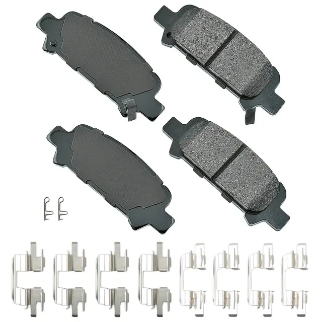 ACT770A - : Akebono ProACT Ultra Premium Ceramic Disc Brake Pad Kit for AKEBONO Image