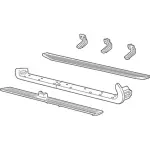 5L7Z16450AAC - Body: Running Board for Lincoln: Navigator Image