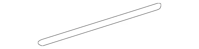 2117301178 - Rear Doors: Sealing Frame for Mercedes-Benz: E320, E500, E55 AMG Image image