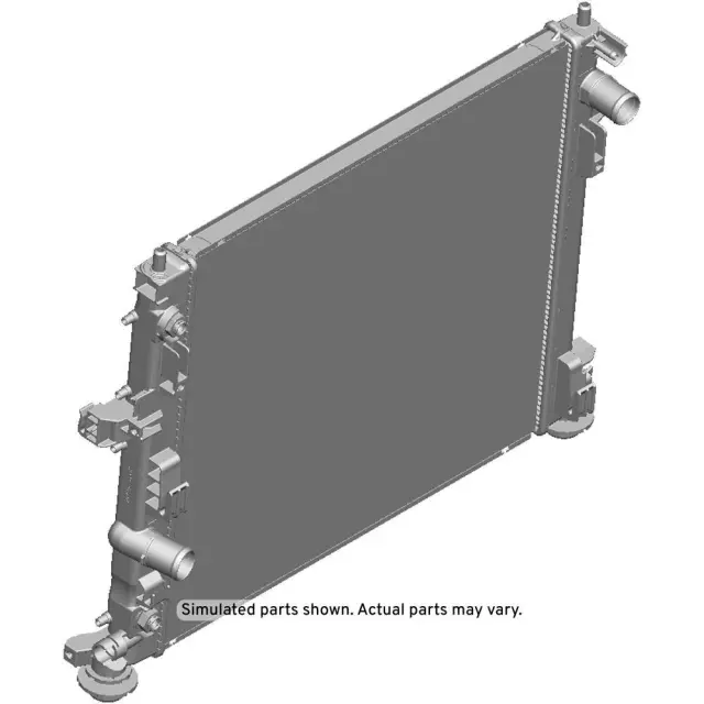 86551902 - Cooling System: Radiator for Cadillac: ATS, CTS | Chevrolet: Camaro Image image
