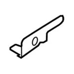 2R3Z8N500AC - Engine: Water Pump Bracket for Ford Image