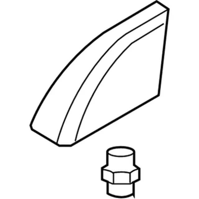 7A2Z78551A47AA - Body: Front Cap for Ford: Explorer Sport Trac Image