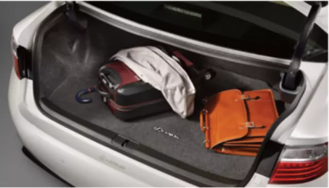 PT2063315020 - Interior: Carpet Trunk Mat - Black for Lexus: ES300h, ES350 Image