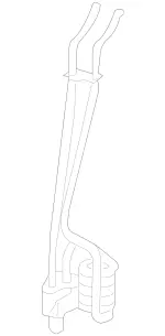 2218301761 - Windshield Washer, Emergency Equipmt: Heat Exchanger for Mercedes-Benz: 250, 300S, CL550, CL600, CL63 AMG, CL65 AMG, S350, S400, S500, S550, S600, S63 AMG Image