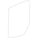 906725031064 - : Glass Pane for Mercedes-Benz: Sprinter 1500, Sprinter 2500, Sprinter 3500, Sprinter 3500XD, Sprinter 4500 Image