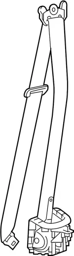 868854HB7B - : Belt &amp; Retractor for Infiniti Image